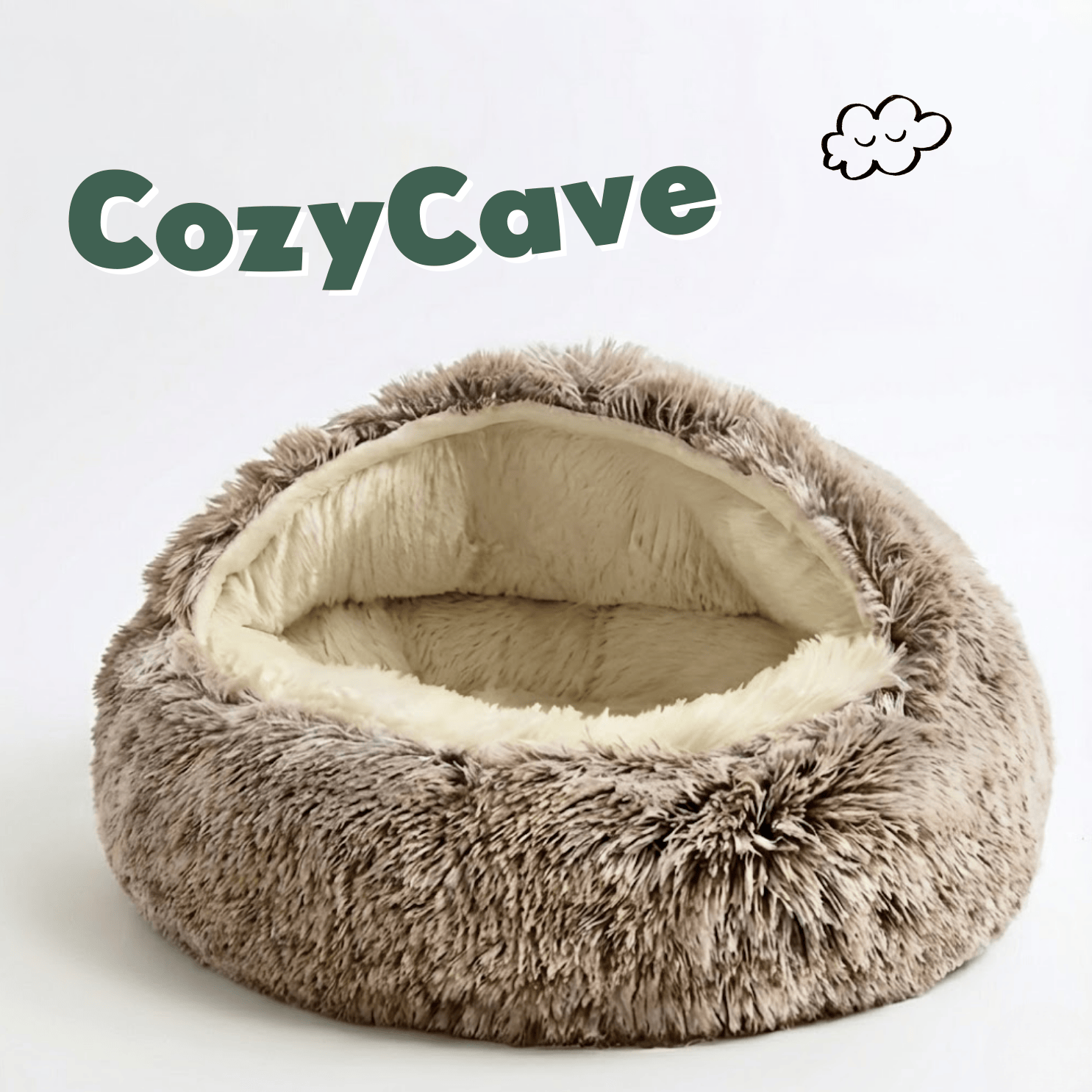CozyCave™ Haustierbett
