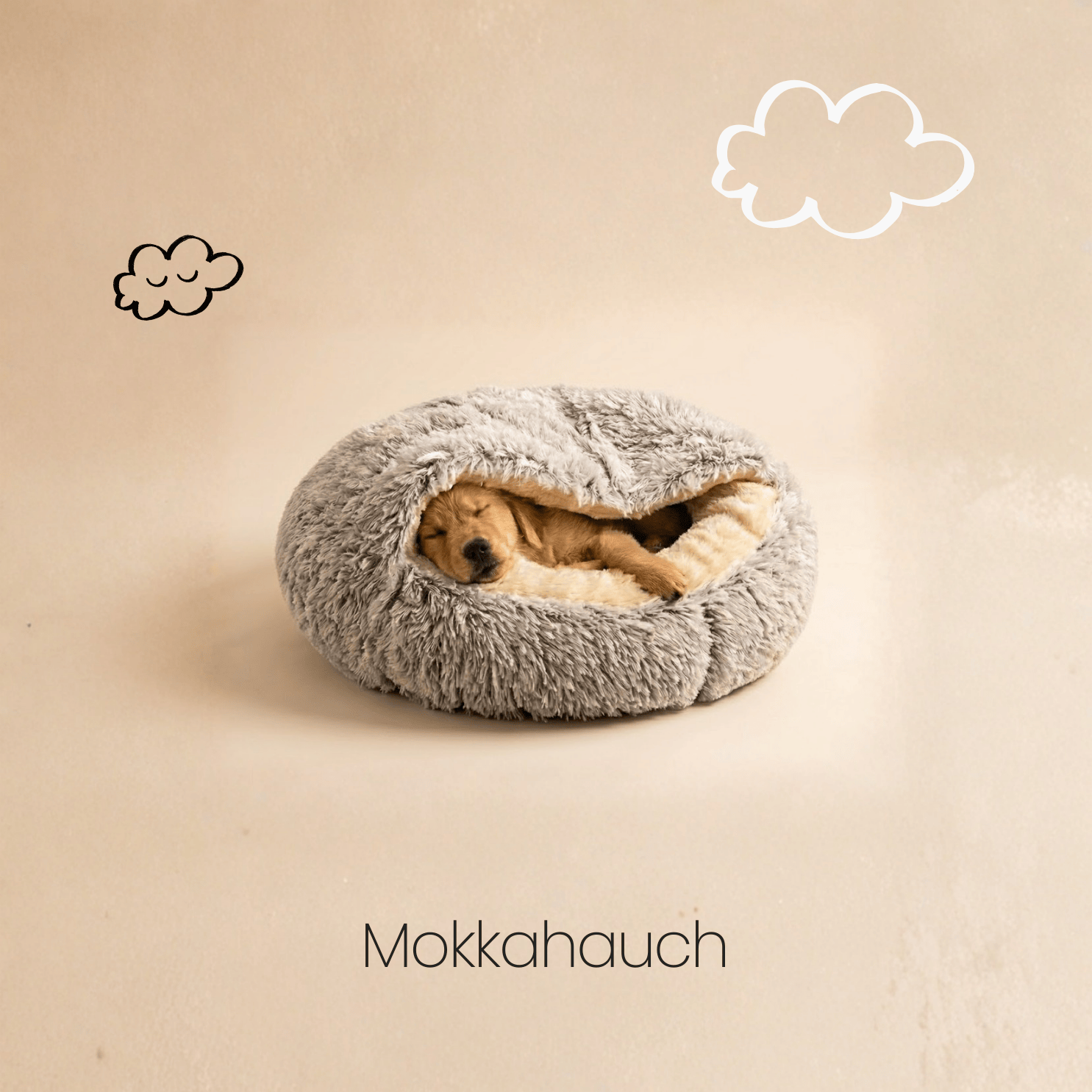 CozyCave™ Haustierbett